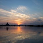 淀川 枚方大橋 夕景