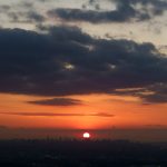 交野山 夕景